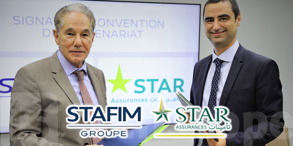 Signature d’une convention de partenariat entre le Groupe STAFIM et la Société Tunisienne d'Assurances et de Réassurances STAR