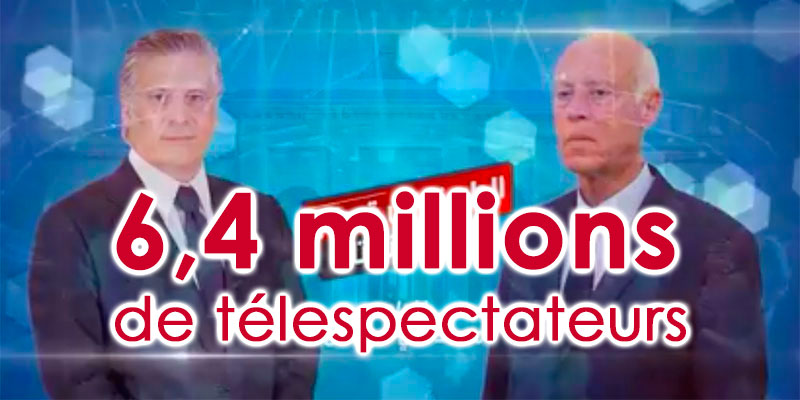6,4 millions de Tunisiens ont regardé le débat