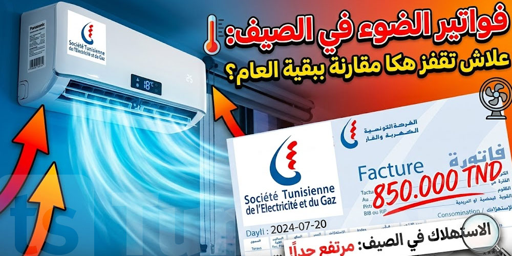 علاش فاتورة الضوء تتضاعف في الصيف؟ الحقيقة الكاملة وراء الأرقام