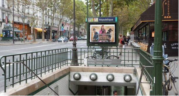 Fausse alerte à la Bombe, Place de la République et sa station de métro, à Paris