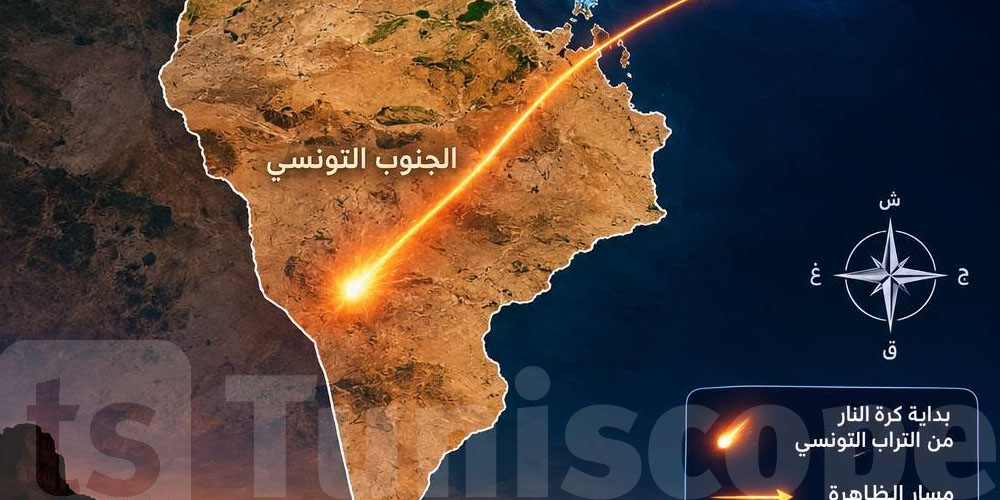 عاجل: كرة نارية تضيّء سماء الجنوب التونسي.. شنوّة حكايتها؟