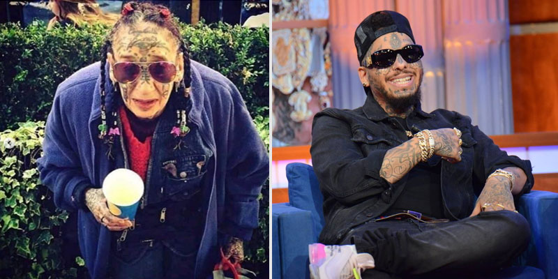 صور: كان يعيش معها في الشارع...''سواغ مان'' يكشف قصة هذه العجوز التي تُشبهه