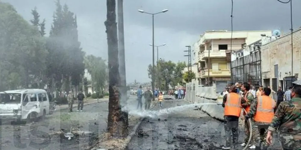 عاجل : قتلى وجرحى في انفجار داخل مسجد في سوريا