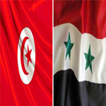 Manifestation pour le rétablissement des relations tuniso-syriennes 