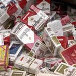 Saisie de 10500 paquets de cigarettes destinés au marché parallèle