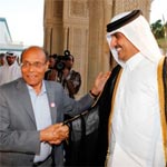 منصف المرزوقي يهنئ الأمير تميم بن حمد بن خليفة أل ثاني