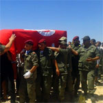 En Photos : Cérémonie d’enterrement du soldat martyr Fayçal Tarchi