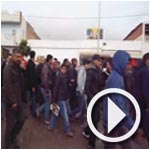 مسيرة لأهالي تطاوين احتجاجا على تحويل مسار مشروع غاز الجنوب
