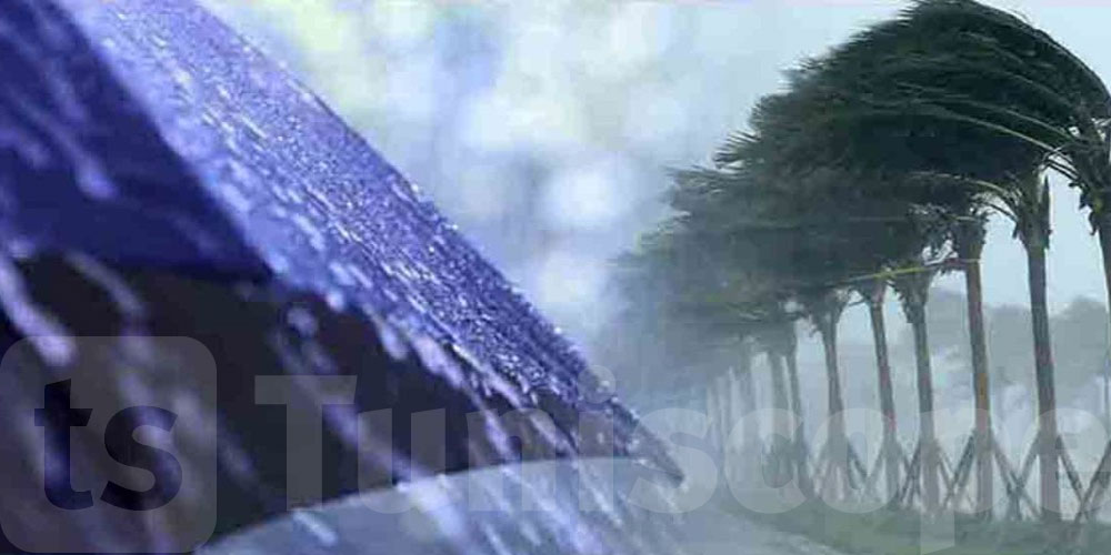 تطاوين: عواصف رعدية وأمطار غزيرة