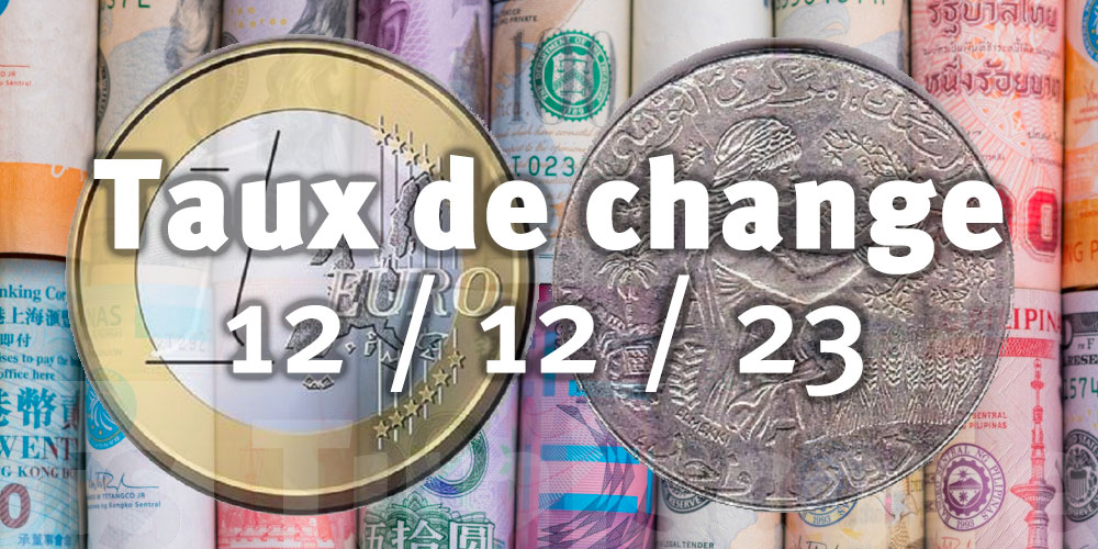 Cours de change des Devises au 12/12/23