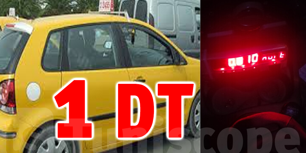 Tunisie: Augmentation des tarifs du compteur de taxi individuel?