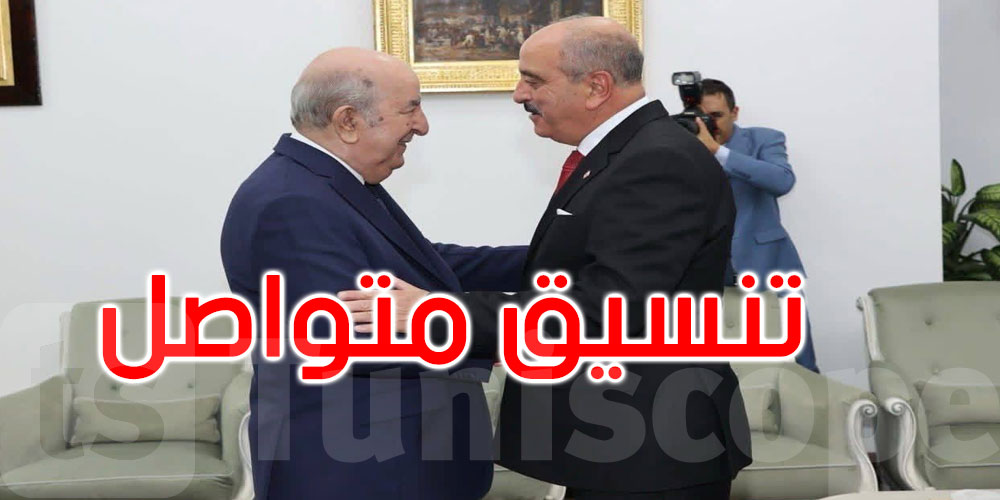 ماذا في استقبال الرئيس الجزائري وزير الخارجية محمد علي النفطي؟