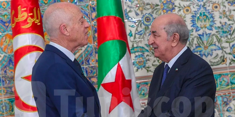 الرئيس التونسي في مكالمة مع الرئيس تبون: شكرا للجزائر على تضامنها معنا 