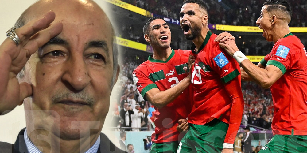 Tebboune : J'ai soutenu le Maroc au Mondial