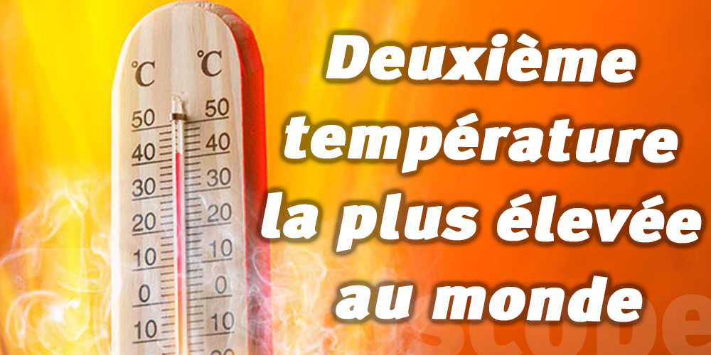 Record de chaleur à Tozeur: Deuxième température la plus élevée au monde