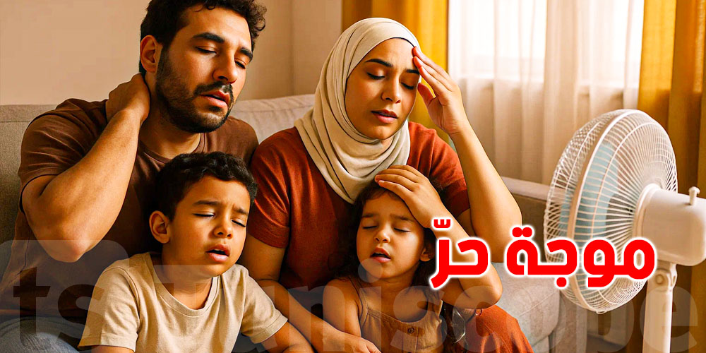 عاجل: 48 درجة تنتظر التوانسة...والشهيلي يواصل ضرب البلاد إلى نهاية الأسبوع!
