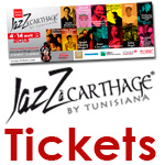 Les billets du Jazz à Carthage seront disponbiles ce samedi 23 mars