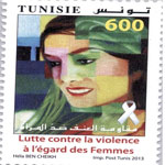 La poste émet un timbre pour lutter contre les violences faites aux femmes