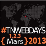 TNwebdays les 1, 2 et 3 Mars à Tunis