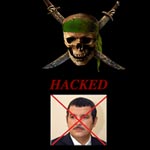 Le site d' Al Mustakillah tv de Hachmi Hamdi piraté