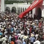 Funérailles de M.Brahmi: les manifestants réclament la chute du régime