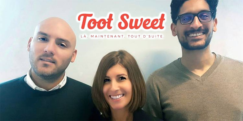 Deux Tunisiens lèvent 1 million d’euros pour la startup Toot Sweet