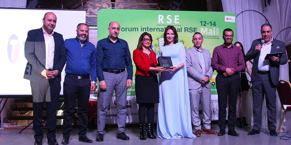 TOPNET remporte le Trophée Tunisia RSE Awards 2022 