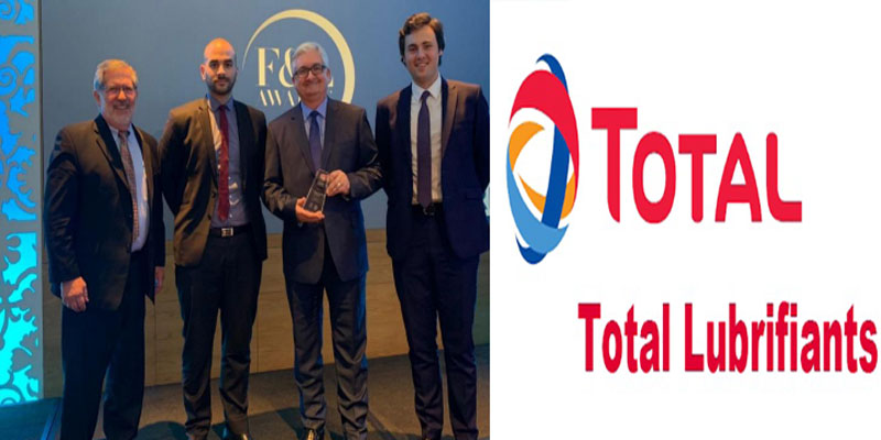 Total Lubrifiants reçoit un prix international pour sa gamme innovante TOTAL QUARTZ EV FLUID