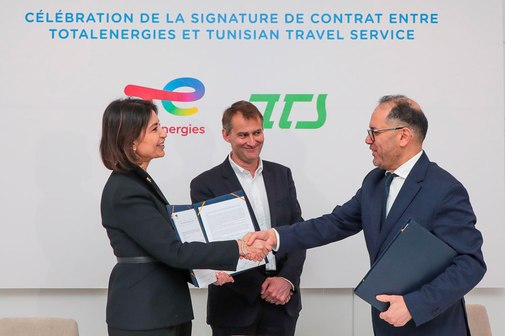 Partenariat entre TotalEnergies Marketing Tunisie et le Groupe TTS 