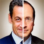 Hollande à 29,2 et Sarkozy à 27,3% passent au 2ème tour