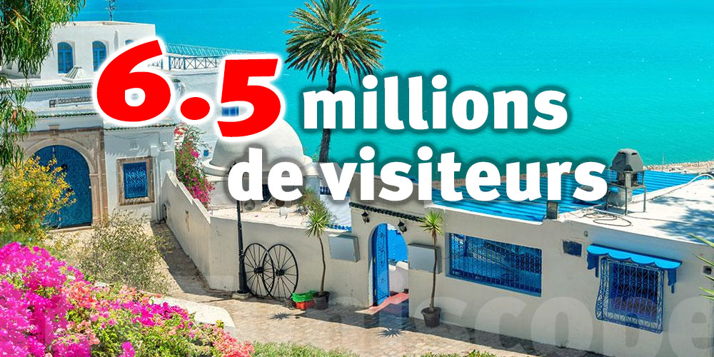 Tourisme en Tunisie : 6,5 millions de visiteurs et des recettes de 5,4 milliards de dinars