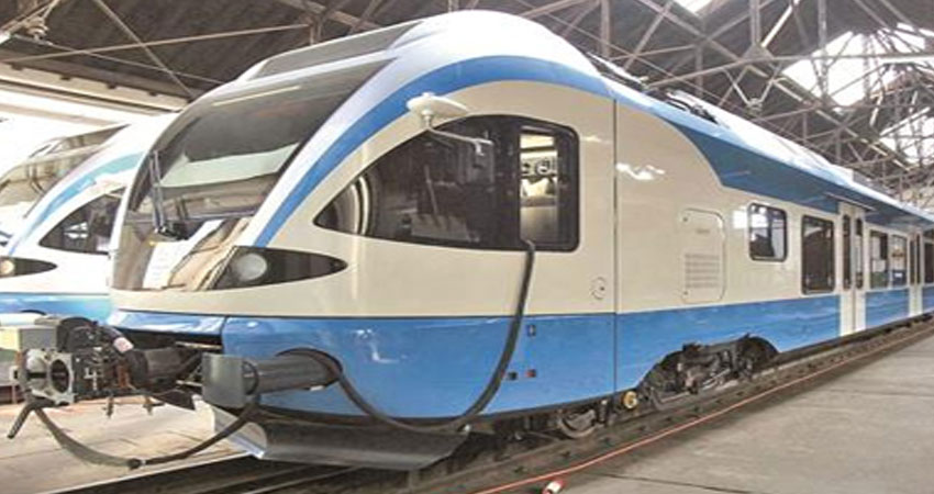 استغلال الجزء الأول من مشروع القطار السريع لإقليم تونس موفى صائفة 2019