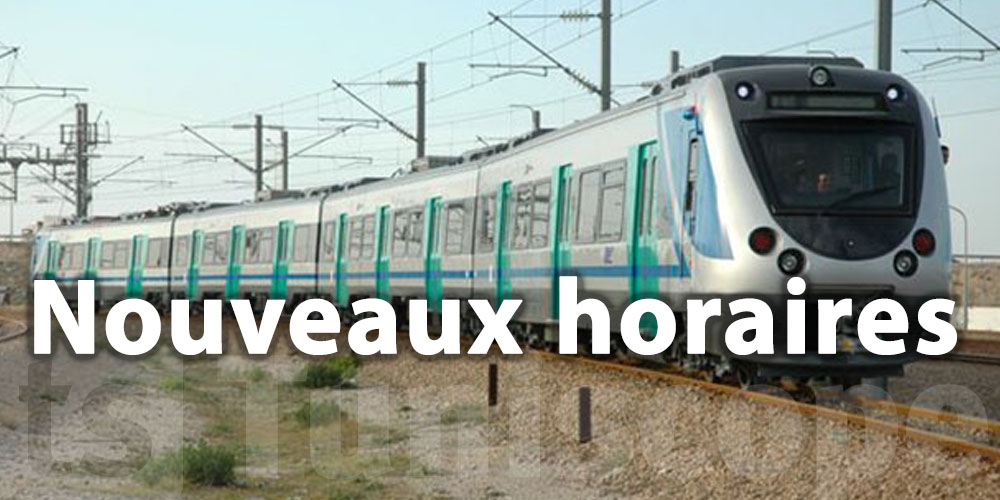 Les nouveaux horaires des trains pendant le Ramadan