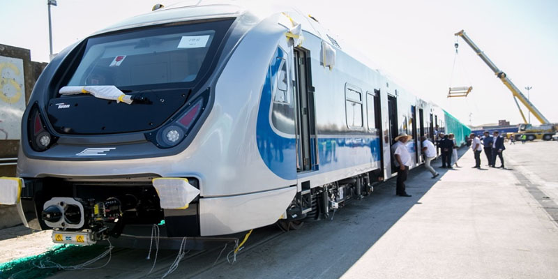 تونس تتسلم الدفعة الأولى من القطارات الكهربائية الجديدة