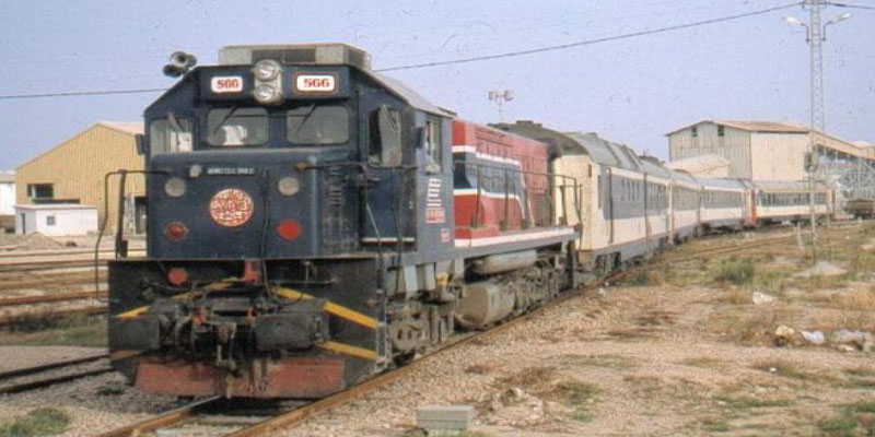 صورة: تغيير توقيت قطارين بين بنزرت وتونس