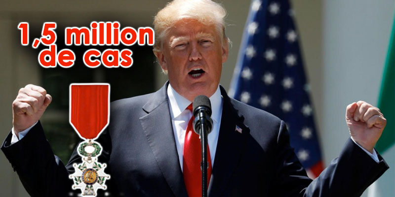 Trump: Nous avons le plus grand chiffre de Covid-19. C’est un honneur