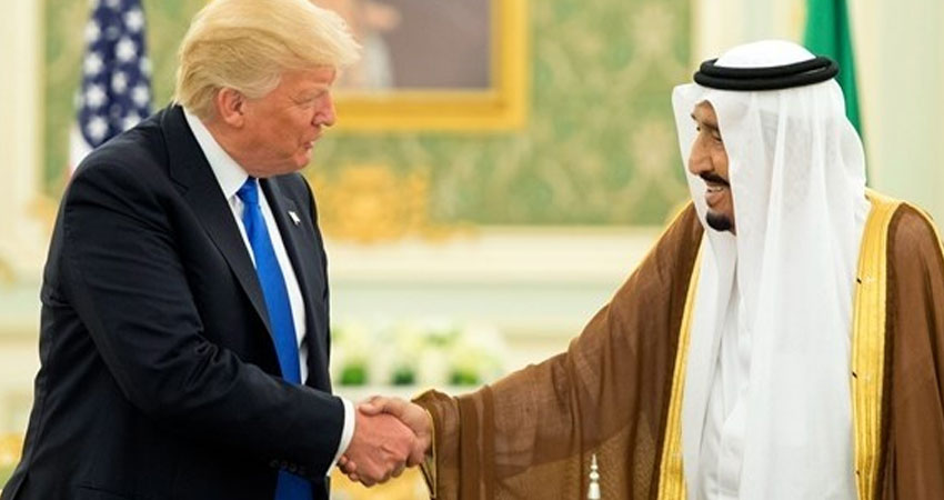 ترامب يعلن موافقة الملك سلمان على زيادة إنتاج النفط