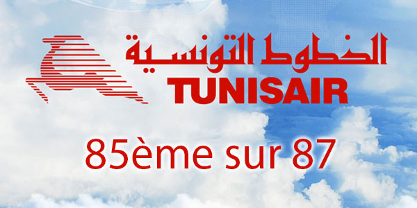 Tunisair classée au Top 3 des Pires compagnies aériennes du monde