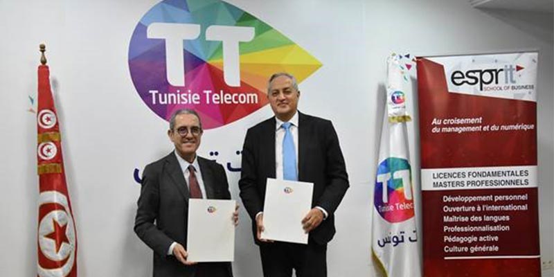 Tunisie Telecom et Esprit School of Business :Un partenariat solide pour l’apprentissage et l’innovation