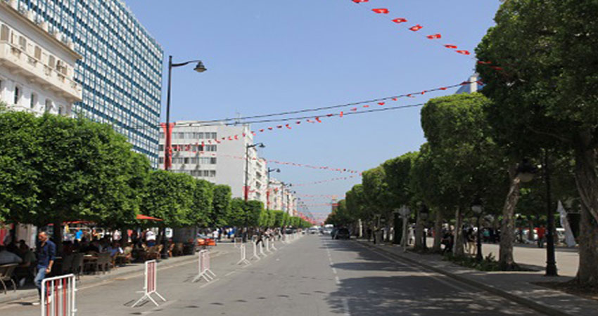 تواصل تظاهرة ' يوم دون سيارة' بشارع الحبيب بورقيبة