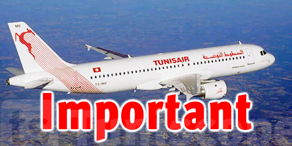 Changement d'horaires pour des vols Tunisair