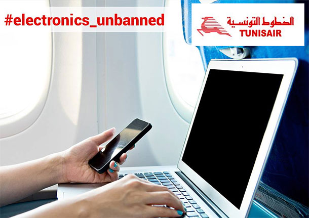 Levée de l’interdiction des appareils électroniques sur les vols à destination de la Grande Bretagne 
