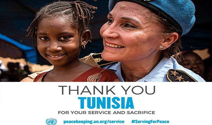 Les Casques Bleus : Merci la Tunisie…