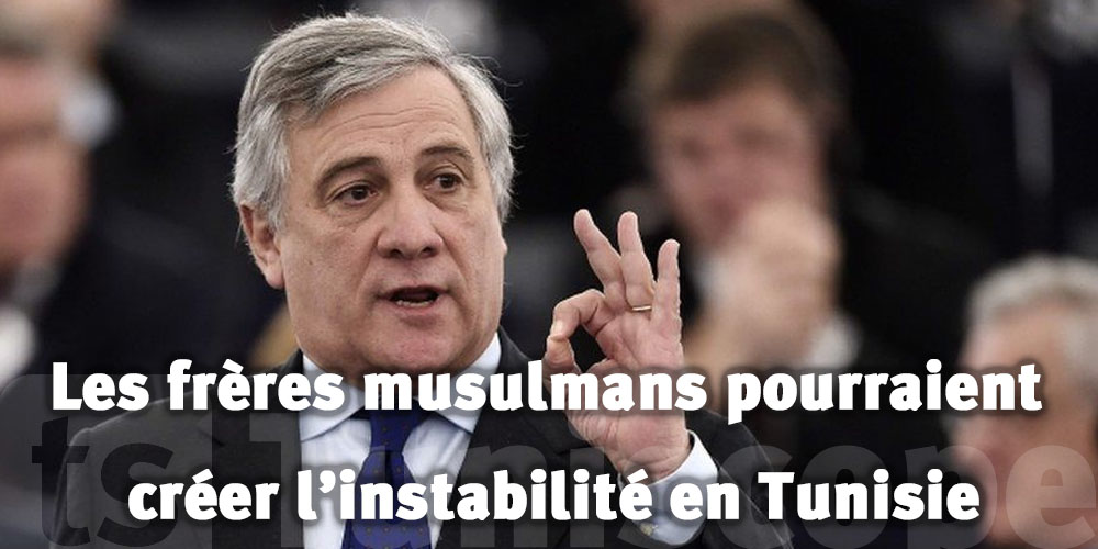 Si la Tunisie n'est pas aidée, les Frères musulmans pourraient ‘’créer de l'instabilité,’’ selon un ministre Italien