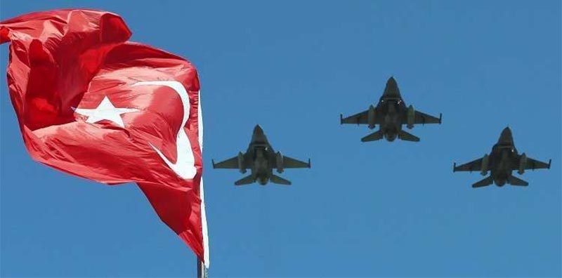 تحطم طائرة عسكرية تركية ومقتل طيارين إثنين