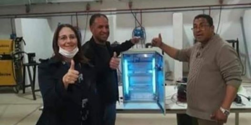 Conception d'une machine de stérilisation par Ultraviolet à Kebili