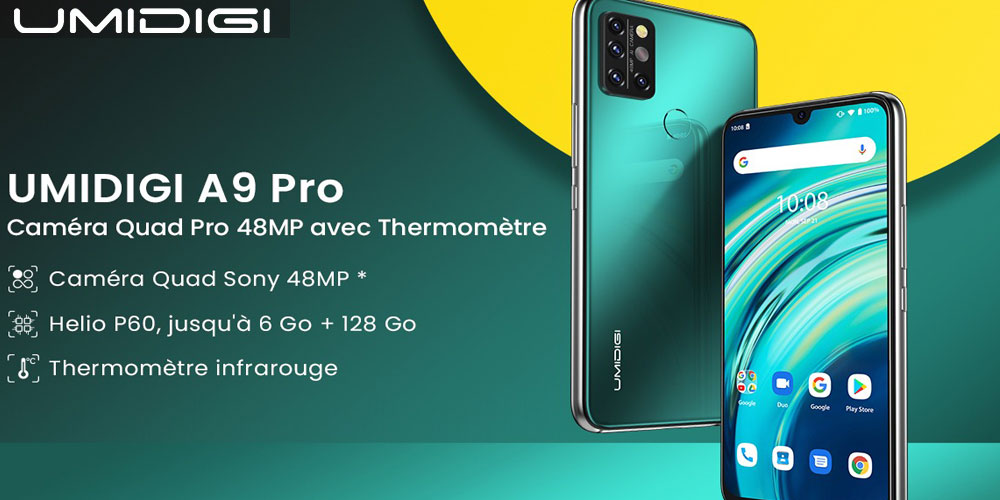 UMIDIGI Tunisie lance UMIDIGI A9 Pro et UMIDIGI A7 sur le marché tunisien