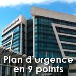 Le plan d'urgence en 9 points de l'UTICA