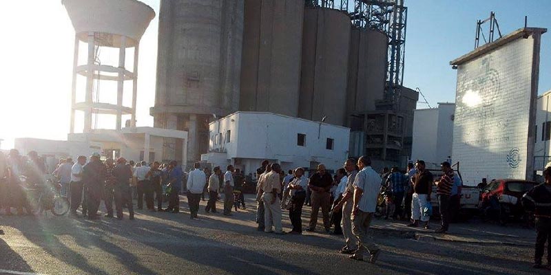 L’usine de ciment à Gabes ravagée par un grand incendie