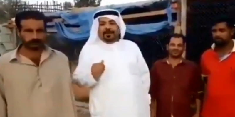 بعد أن حبس هنودا في أقفاص حيوانات: مشجع إماراتي يبرر تصرفاته